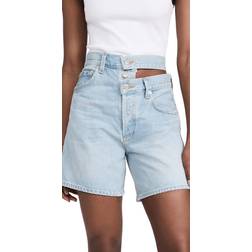 Agolde Denim Shorts Dame - Blå