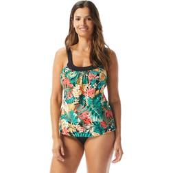 Coco Reef Passion Flower Ultra Fit Underwire Tankini Top Multi