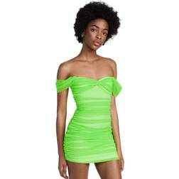 Norma Kamali Off-Shoulder Minikleid Walter - Norma Kamali