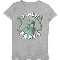 Disney Flickor Muppets Pinch Proof Kermit T-shirt - Athletic Heather