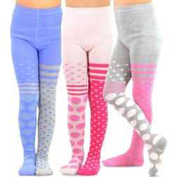 TeeHee Kids Girls Fashion Cotton Tights Pair Pack