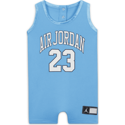 NIKE Infant Jordan Jersey Romper - University Blue (556169-B9F)