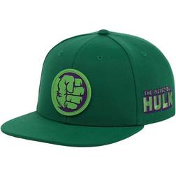 Marvel Youth Green The Hulk Comic Snapback Hat