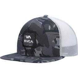 RVCA Youth Camo VA All The Way Trucker Adjustable Snapback Hat