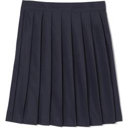 French Toast Pleated Skirt - Navy