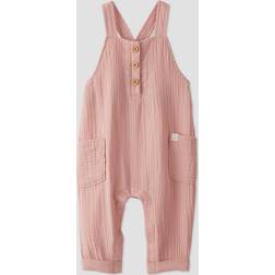 Baby Organic Cotton Gauze Overalls