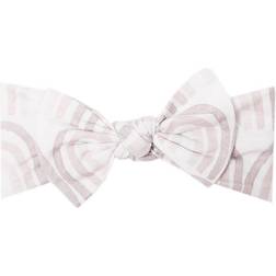 Copper Pearl Baby Stretchy Soft Knit Headband Bow - Bliss