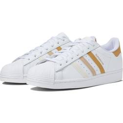 Adidas Superstar White Golden Beige Men's