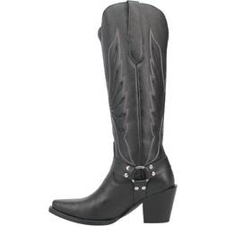 Dingo Women Heavens to Betsy Leather Boots Black