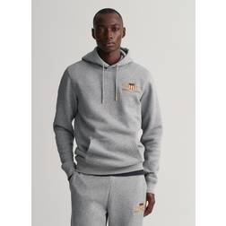 Gant Felpa Medium Archive Shield Hoodie - Grigio