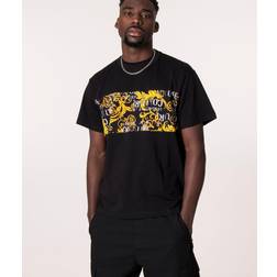 Versace Jeans Couture Couture Black Paneled T-Shirt