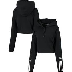 adidas Train Essentials Hooded Track Top Black/White