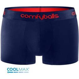 Comfyballs Performance Boxer Trunk, Navy/red