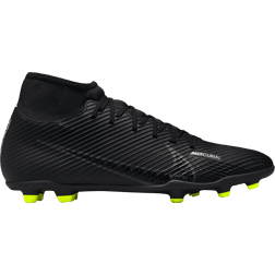 Nike Mercurial Superfly 9 Club MG - Black/Summit White/Volt/Dark Smoke Grey