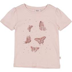 Wheat T-Shirt Sommerfugle pale lilac