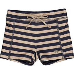 Wheat Badeshorts Ulrik ink stripe