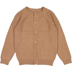 Wheat Strik cardigan, Eddy/Affogato