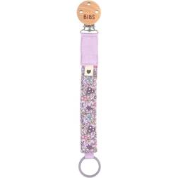 Bibs X Liberty Paci Braid Schnullerclip Violet Sky 1 St
