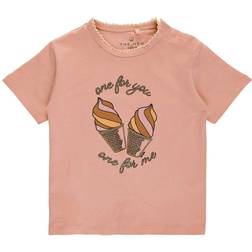 The New Siblings Organic Ginnie t-shirt Rosa mdr/86