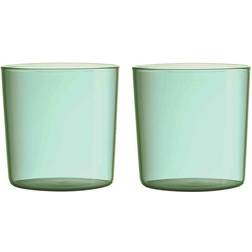 Design Letters Kids Eco drinkglas 2-pack Green