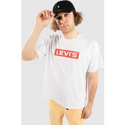 Levi's Relaxed Fit Reds T-Shirt boxtab white