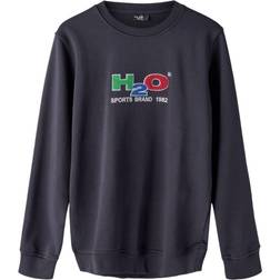 H2O Alban Sweat O'neck - Marinblå