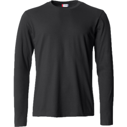 Clique Basic Langarmshirt 99 - Schwarz