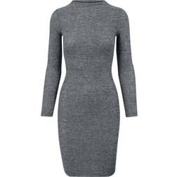Urban Classics Ladies Rib Dress Kort klänning Dam skiffer
