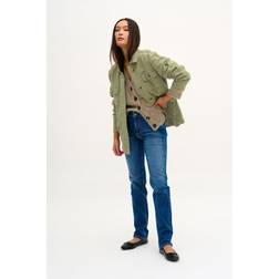 My Essential Wardrobe Army Jacket - Dusty Olive Wash