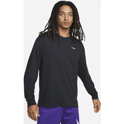 Nike Langærmet LeBron-basketball-T-shirt til mænd sort