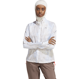 adidas Fast Running Iteration Jacket - White/Aluminium