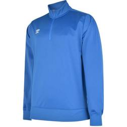 Umbro Mens Club Essential Half Zip Sweatshirt (Royal Blue)