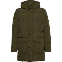 Calvin Klein CRINKLE NYLON LONGLENGTH PUFFER Grøn