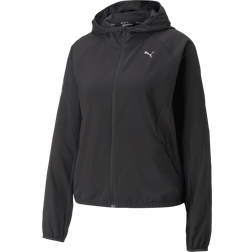 Puma Run Lightweight Jacket, vindafvisende løbejakke, dame Sort