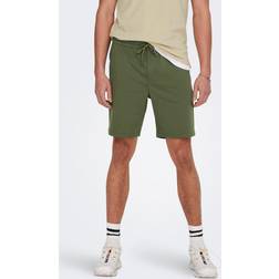 Only & Sons Herre Shorts Olivengrøn