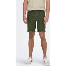 Only & Sons Herre Shorts Lys Khaki