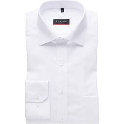 Eterna Uni Modern fit Poplin skjorta, Vit