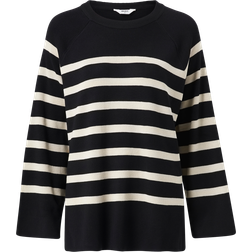 Object Ester Pullover - Nero/Bianco