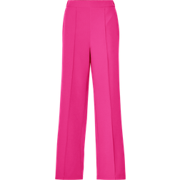 Pieces Bossy Wide Hosen - Rosa