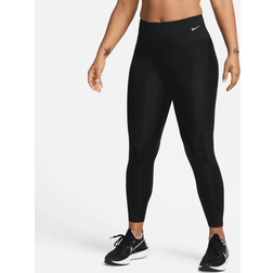 NIKE Fast Women's Mid-Rise 7/8 Leggings - Black