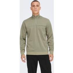 Only & Sons Half Zip Sweatshirt