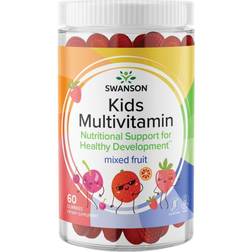 Swanson Kids Multivitamin Mixed Fruit 60 Gummies