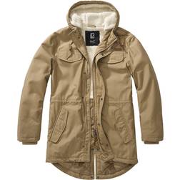 Brandit Parka Di Mezza Stagione Marsh Lake - Sabbia