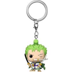 Funko One Piece POP! Vinyl Keychains 4 Roronoa Zoro Display