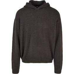 Urban Classics Oversized Chunky Hoody Sweater - Schwarz