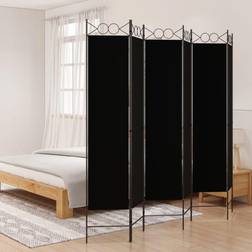 vidaXL 6-panels stof Rumdeler