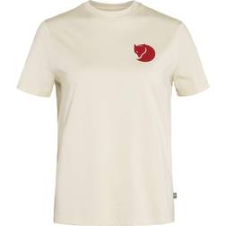 Fjällräven Dame Fox Boxy Logo Tee (WHITE (CHALK WHITE/113) (XL)