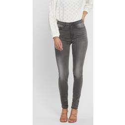 Only Jean Skinny Gris en Coton Kali - Gris