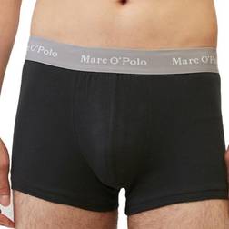 Marc O'Polo Cotton Trunks 3-pack Black/Grey