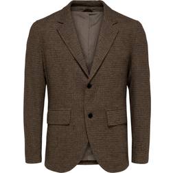 Selected Homme Vævet Blazer Brun